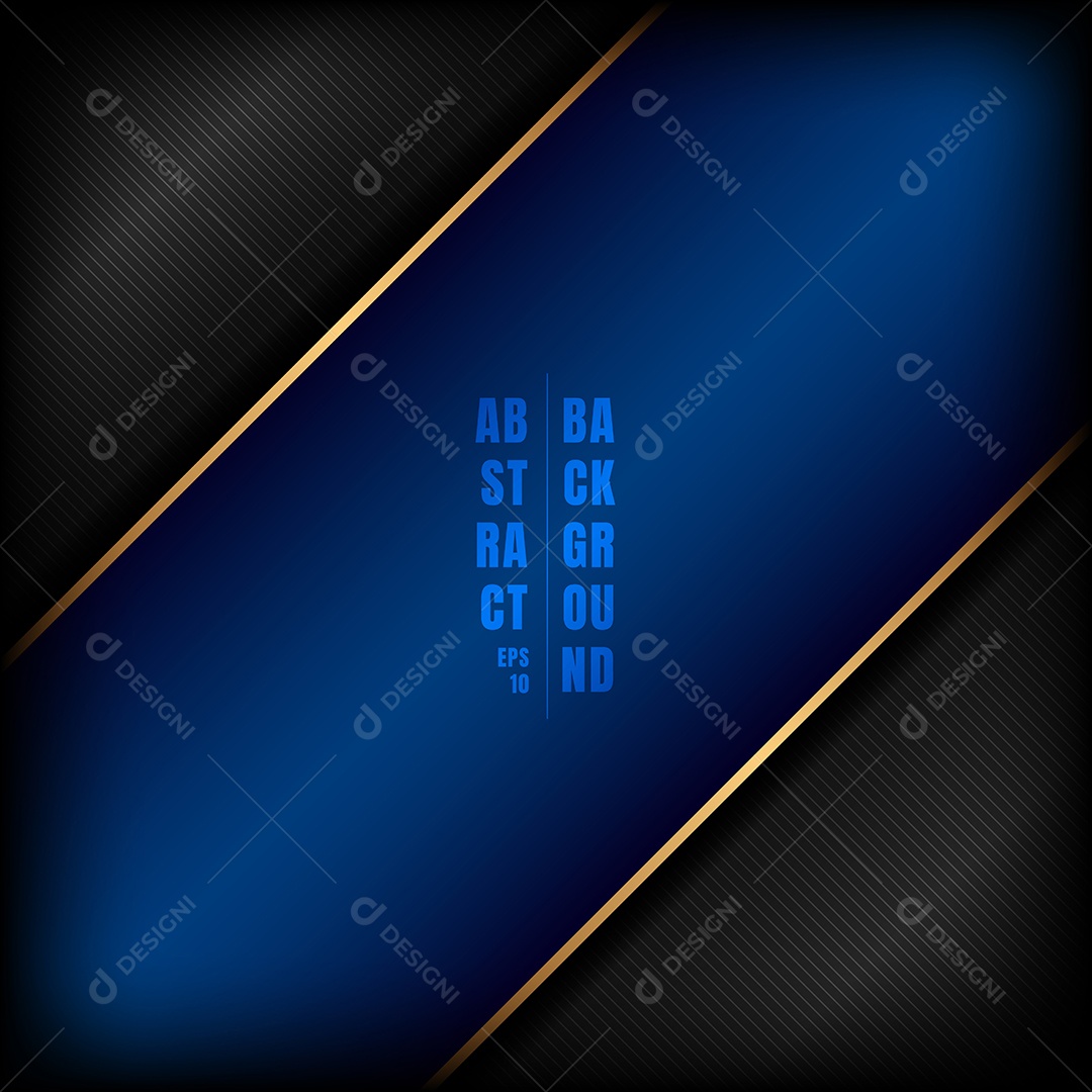 Background Listra Azul Diagonal Abstrata Vetor EPS