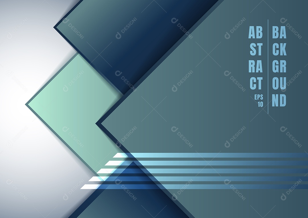 Background Abstrato Quadrado Geométrico Azul Vetor EPS