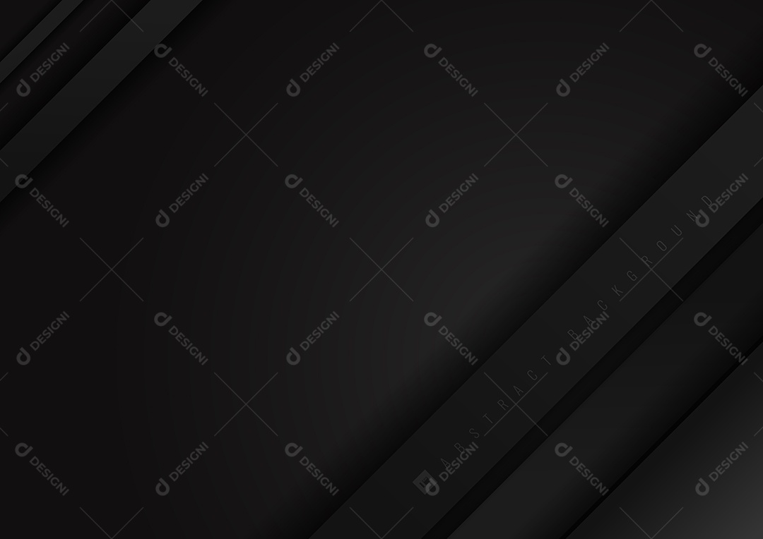 Background Preto Com Formas Diagonais Vetor EPS
