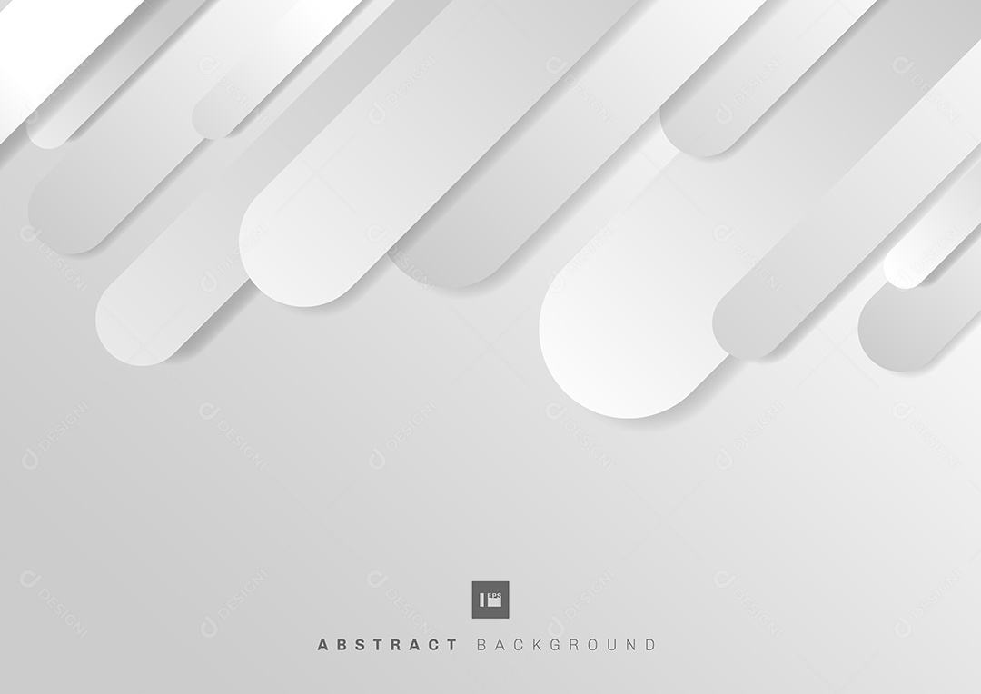 Background Linha Arredondada Geométrica Vetor EPS