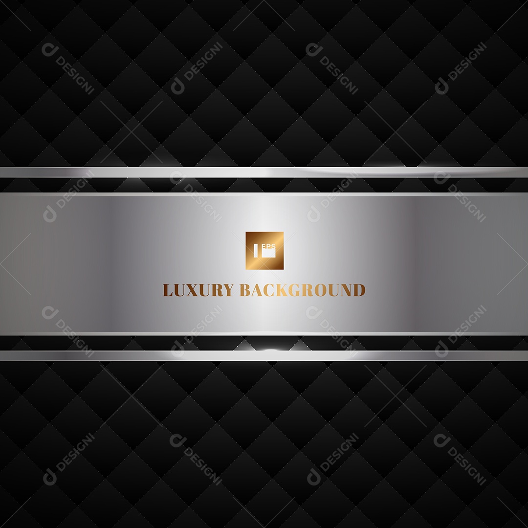 Background Quadrados Pretos Estilo Luxuoso Vetor EPS