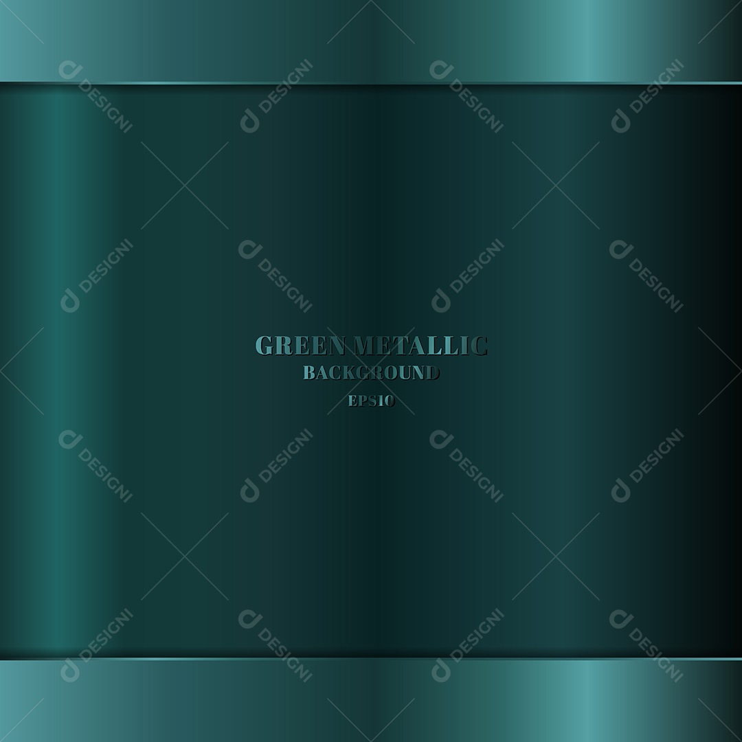 Background Metálico Verde Realista Vetor EPS