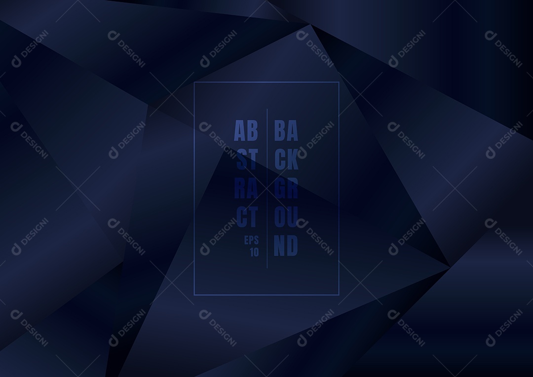 Background Polígono Elegante Abstrato Vetor EPS