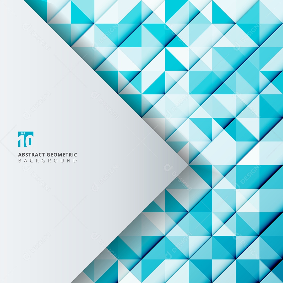 Background Padrão Geométrico Abstrato Vetor EPS Editável