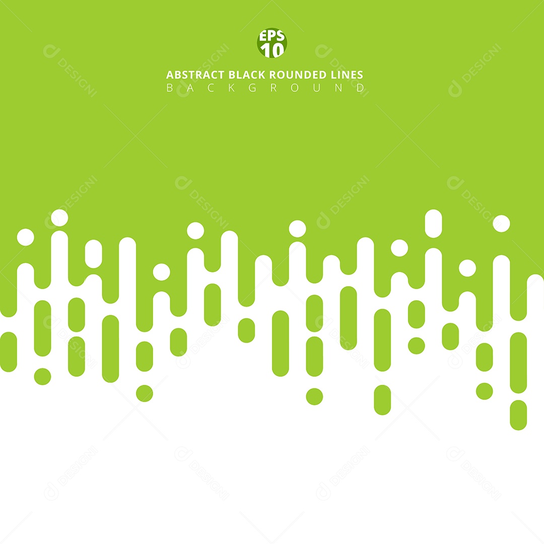 Background Abstrato Arredondado Linhas Vetor EPS