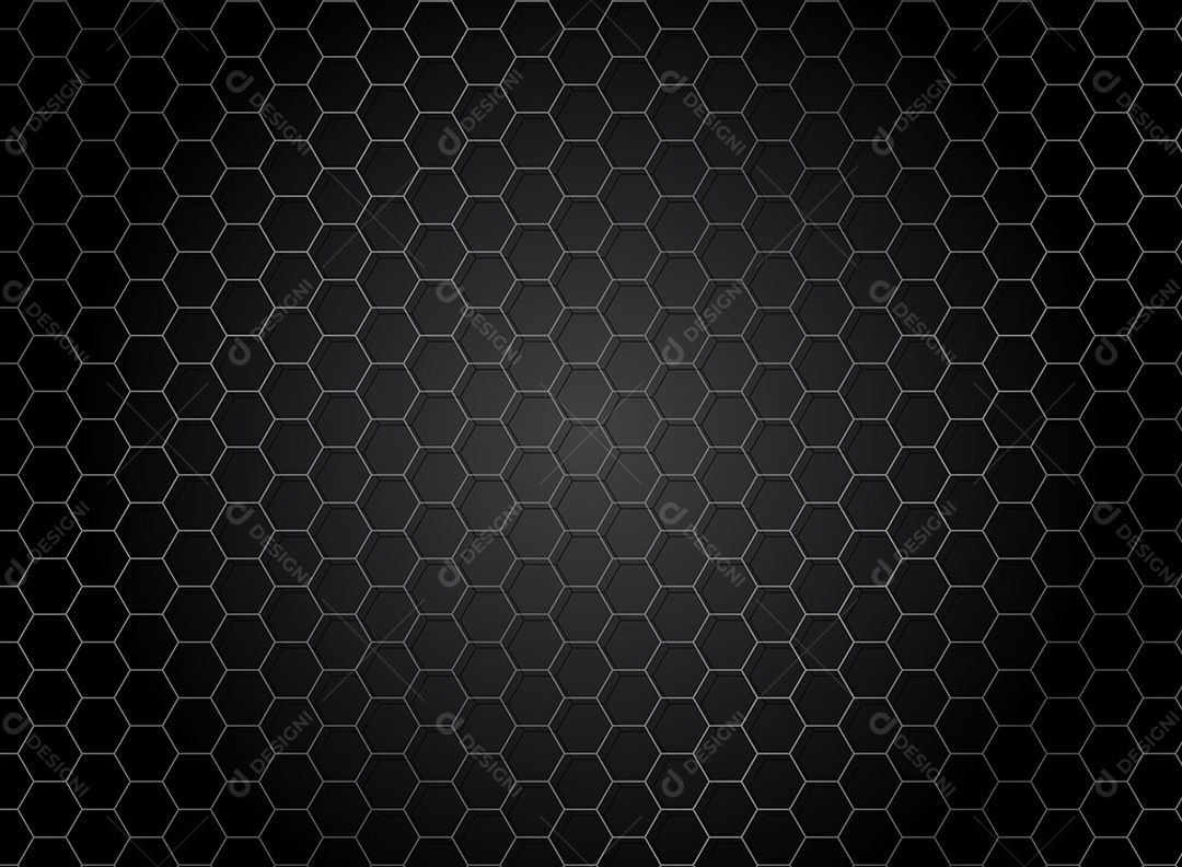 Background Padrão de Hexágono Listrado Abstrato Vetor EPS