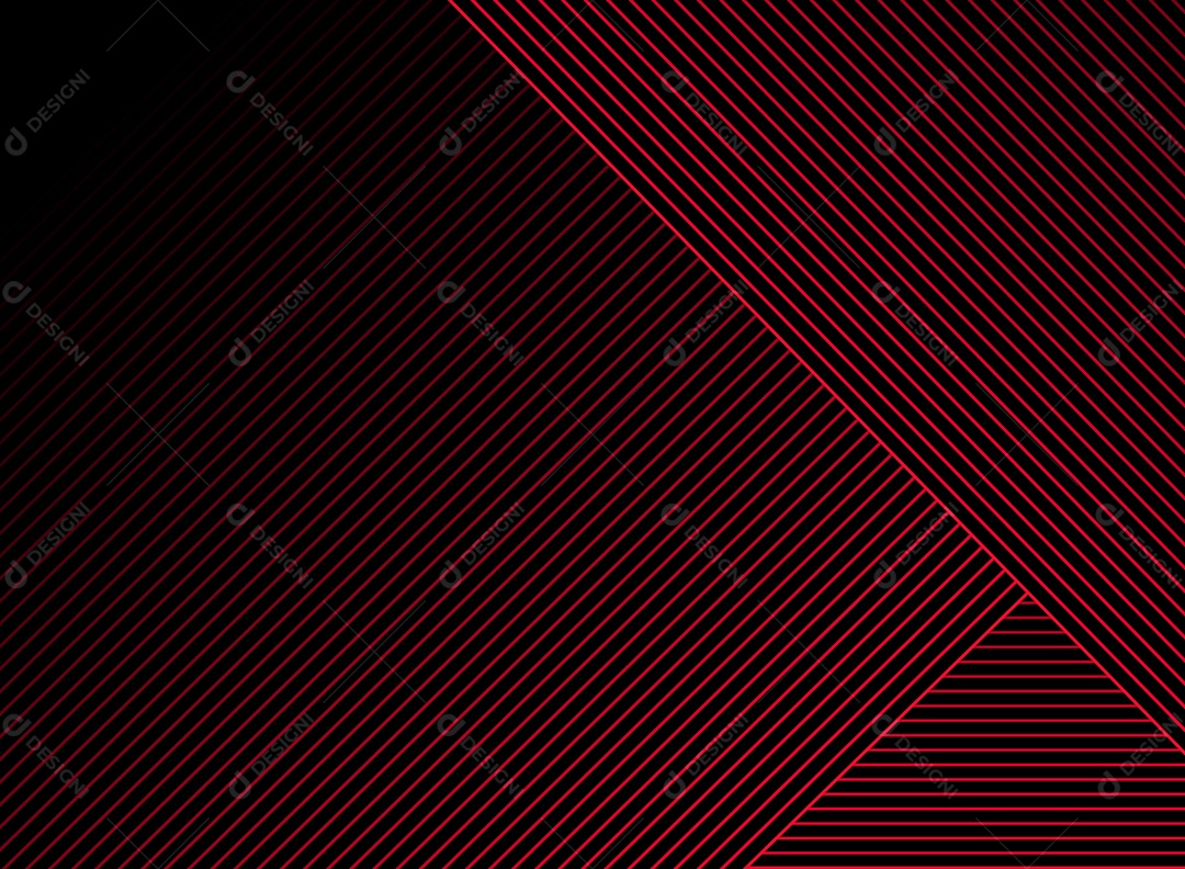 Background Sobreposição de Padrão de Linhas Vermelhas Vetor EPS Editável