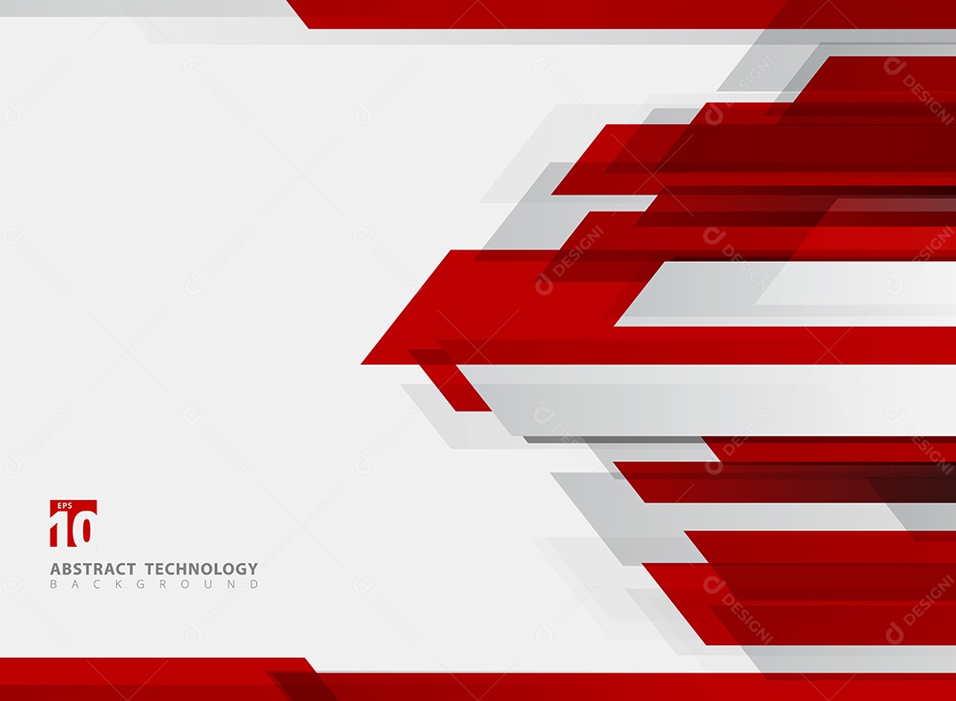 Background Abstrato Tecnologia Geométrica Vetor EPS Editável