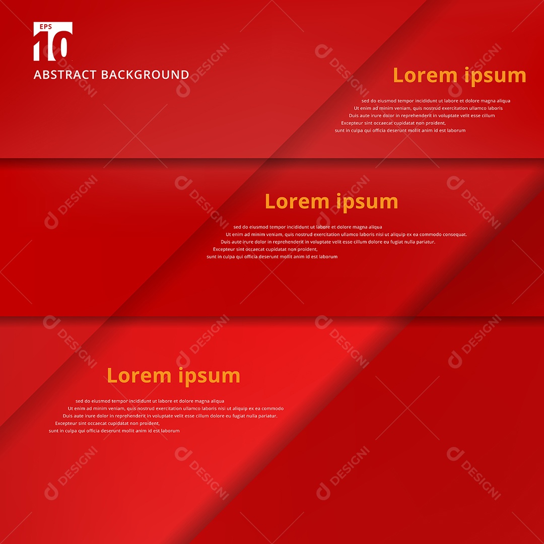 Background Abstrato Com Camadas de Sobreposição Vetor EPS Editável