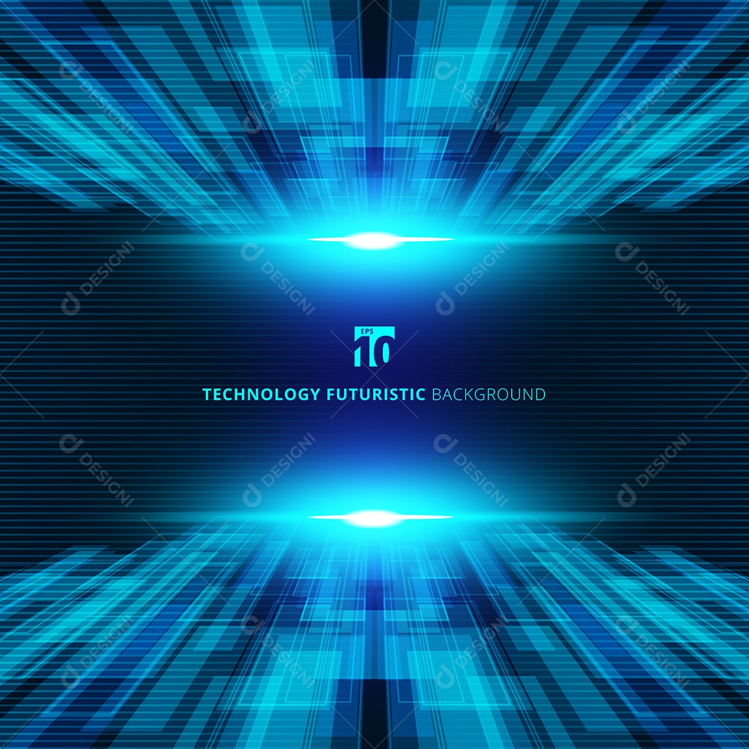 Background Abstrato Fundo de Perspectiva Vetor EPS Editável