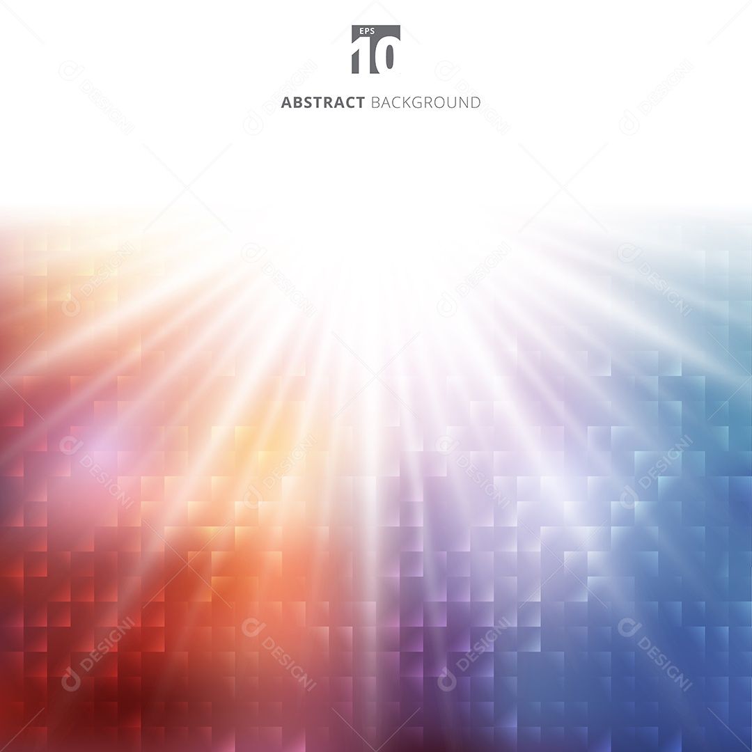 Background Efeito de Iluminação Vetor EPS Editável
