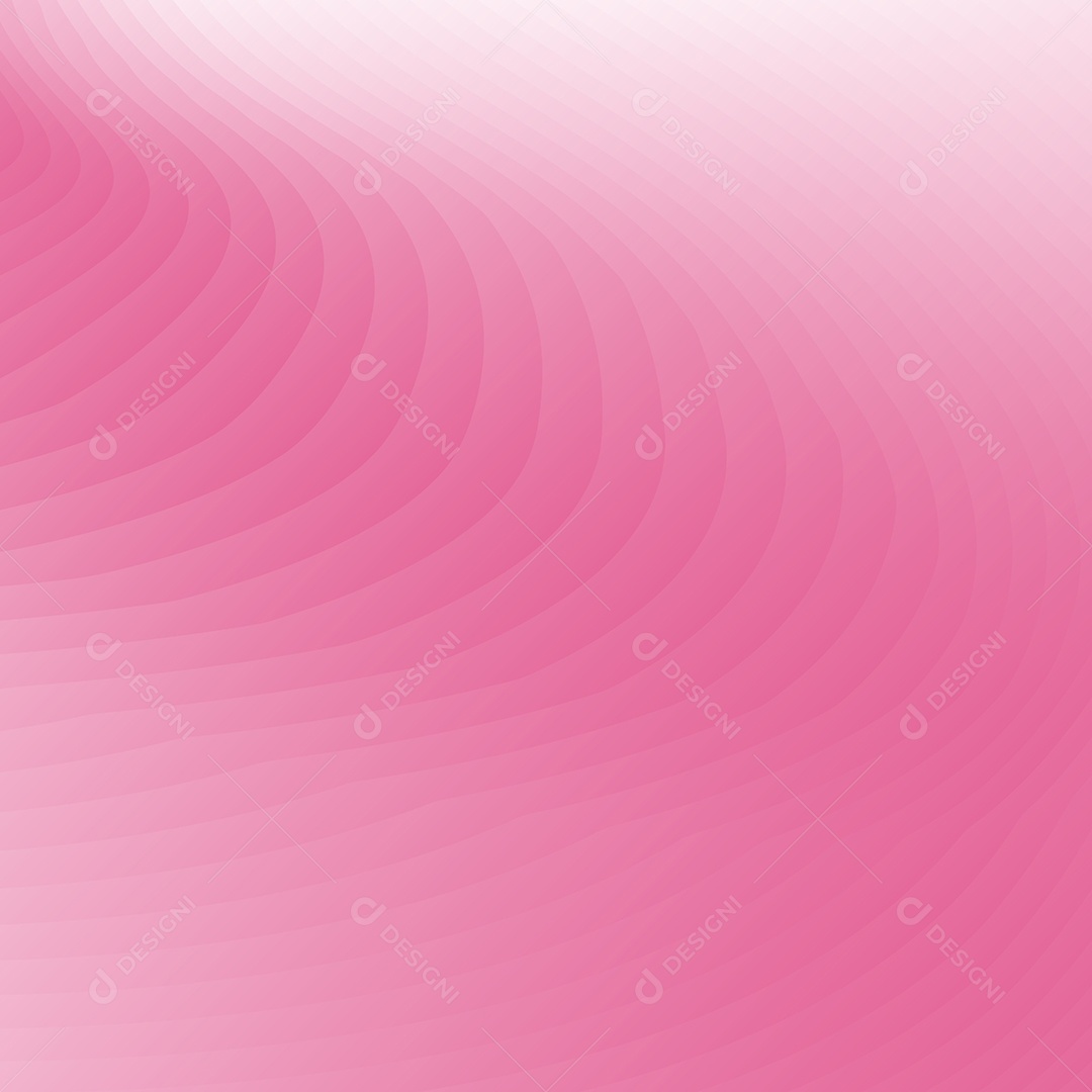 Background Abstrato Cor Rosa Linhas de Fundo Curvada Vetor EPS Editável