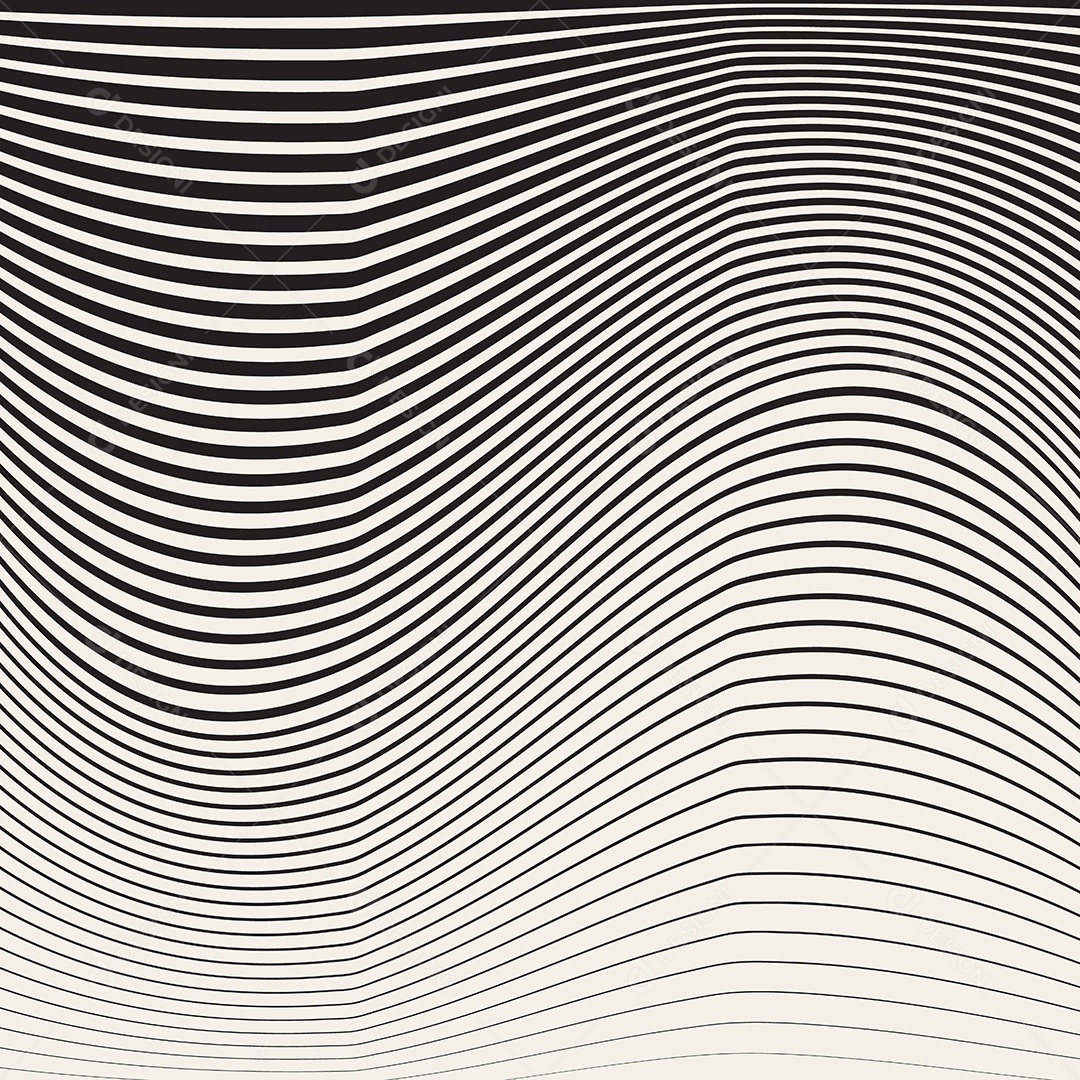 Background Padrão Abstrato de Listras Vetor EPS Editável