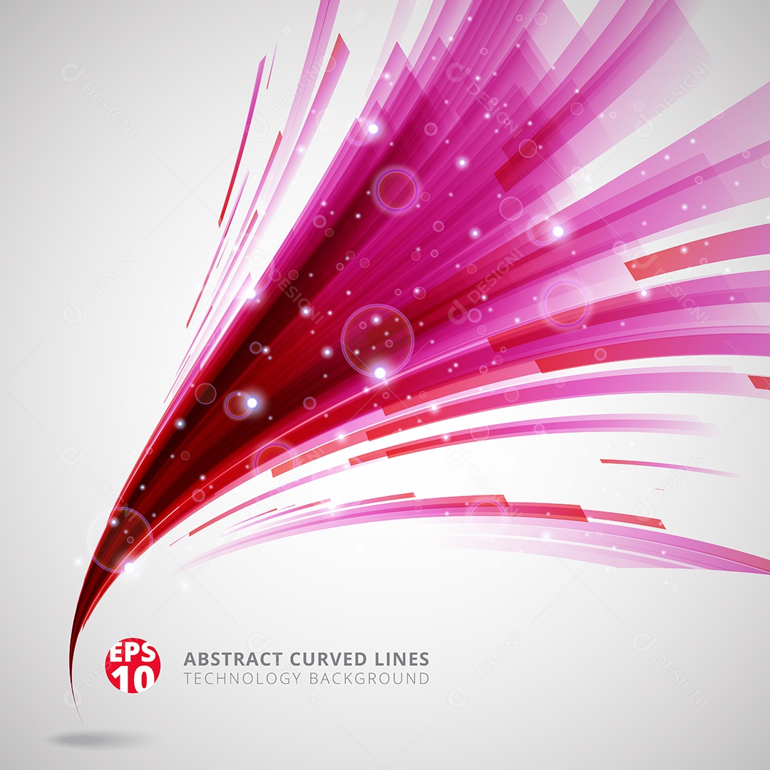 Background Redemoinho de Linhas Abstratas Vetor EPS Editável