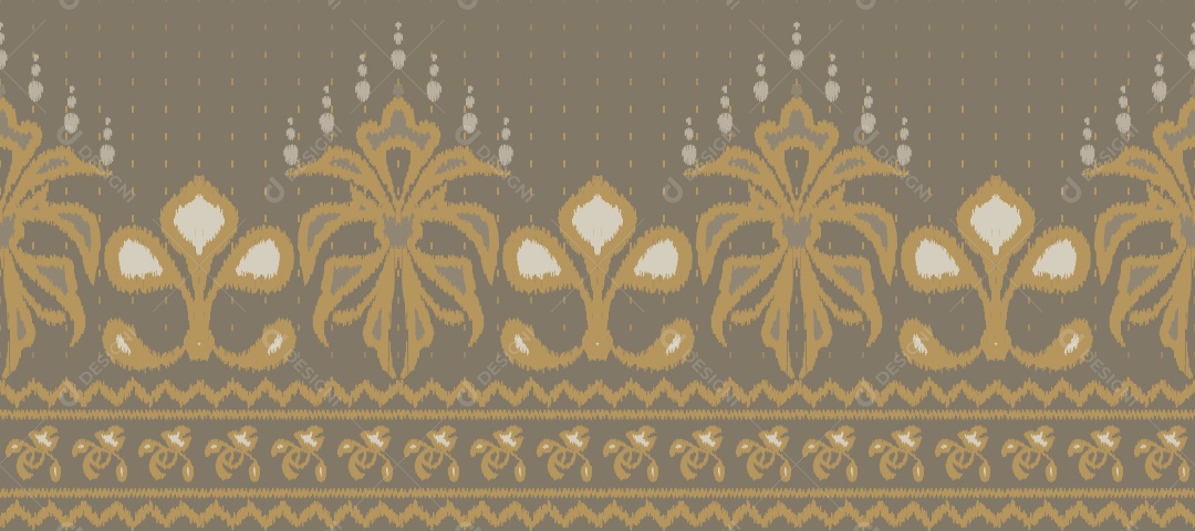 Padrão Tribal Tradicional Estilo Asteca Tapete Com Desenhos Coloridos Vetor EPS