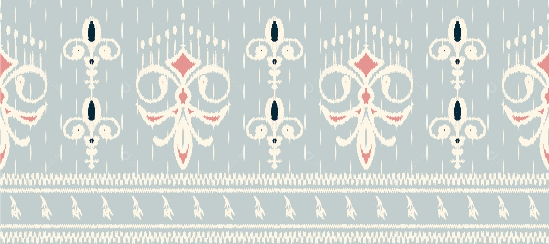 Padrão Tribal Tradicional Estilo Asteca Tapete Com Desenhos Coloridos Vetor EPS