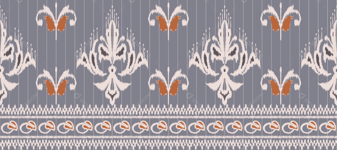 Padrão Tribal Tradicional Estilo Asteca Tapete Com Desenhos Coloridos Vetor EPS