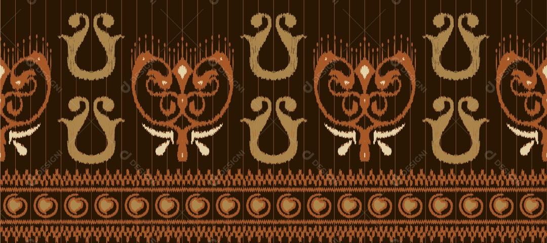 Padrão Tribal Tradicional Estilo Asteca Tapete Com Desenhos Coloridos Vetor EPS