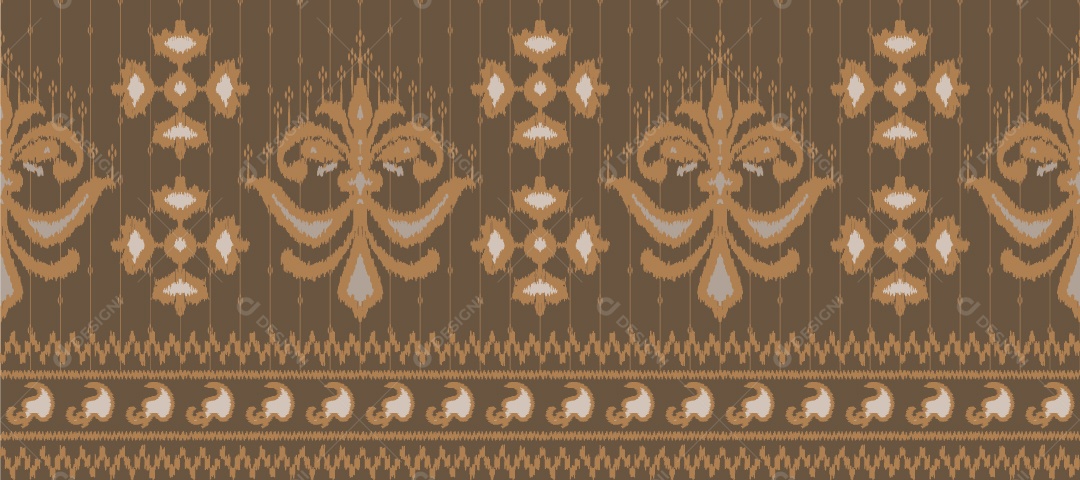 Padrão Tribal Tradicional Estilo Asteca Tapete Com Desenhos Coloridos Vetor EPS