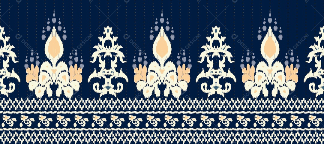 Padrão Tribal Tradicional Estilo Asteca Tapete Com Desenhos Coloridos Vetor EPS