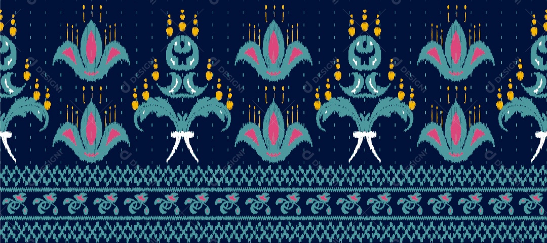 Padrão Tribal Tradicional Estilo Asteca Tapete Com Desenhos Coloridos Vetor EPS