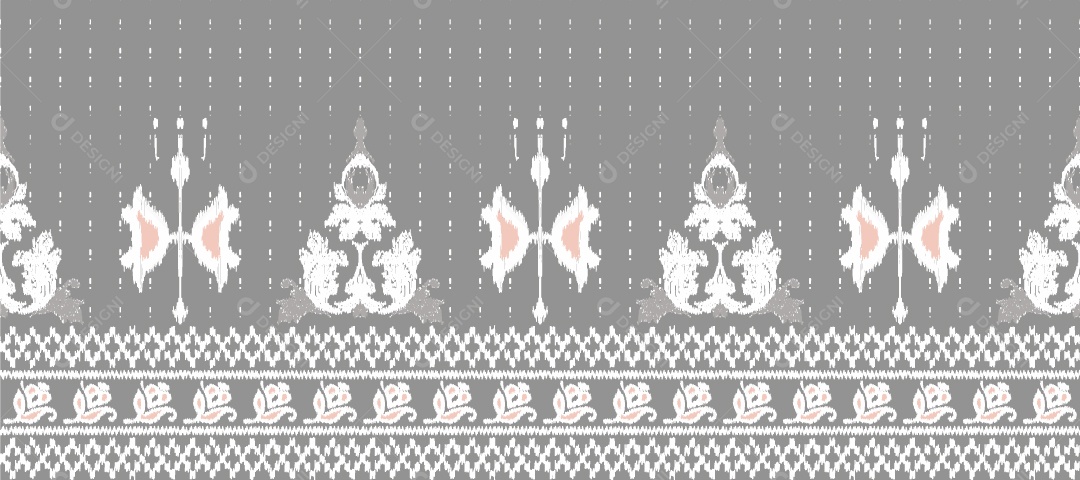 Padrão Tribal Tradicional Estilo Asteca Tapete Com Desenhos Coloridos Vetor EPS