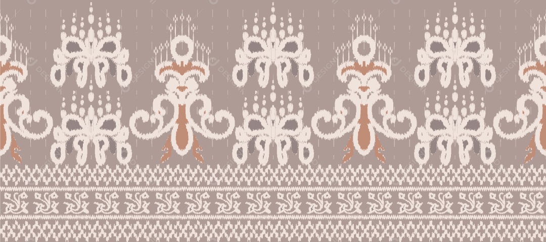 Padrão Tribal Tradicional Estilo Asteca Tapete Com Desenhos Coloridos Vetor EPS