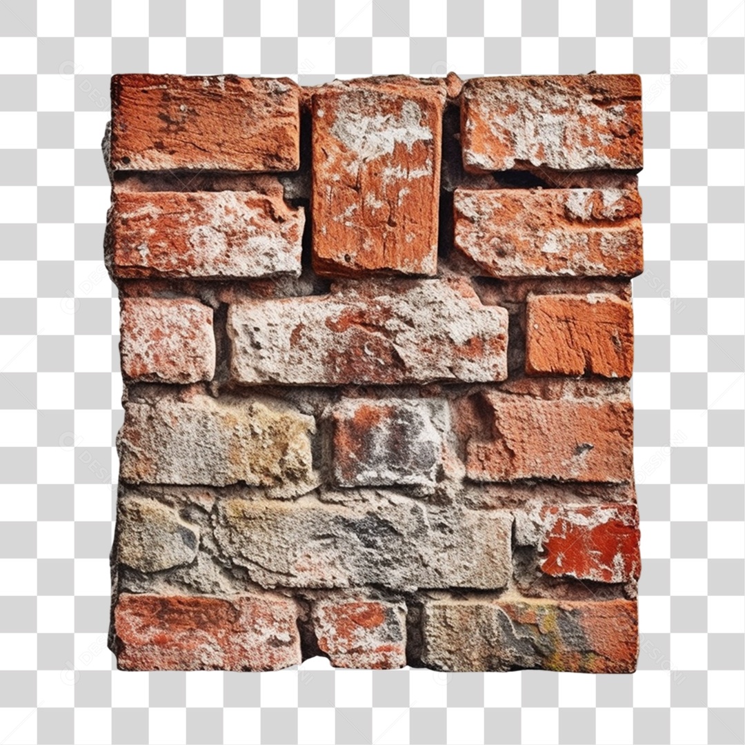 Parede de Tijolos PNG Transparente