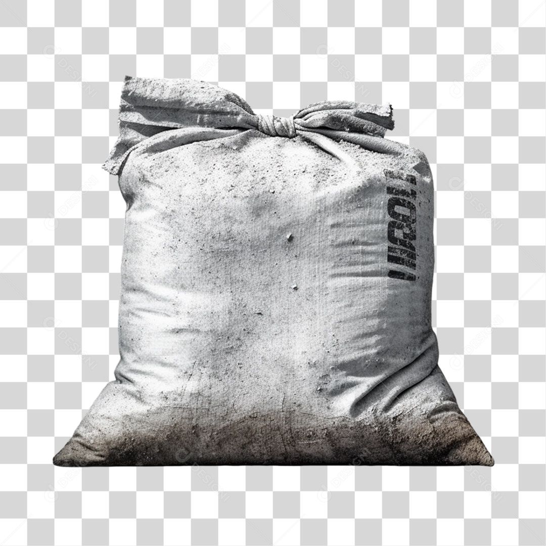 Saco de Cimento PNG Transparente