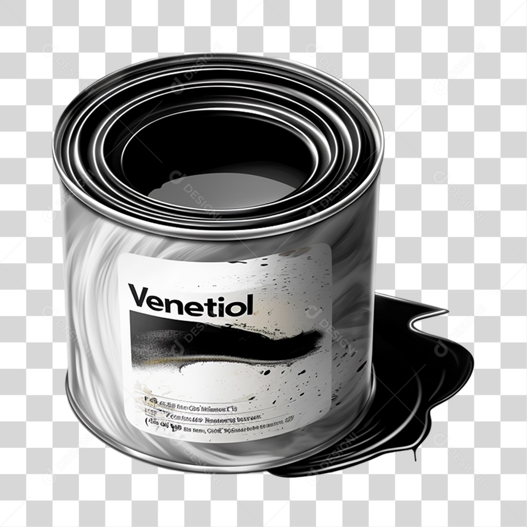 Balde de Tinta PNG Transparente