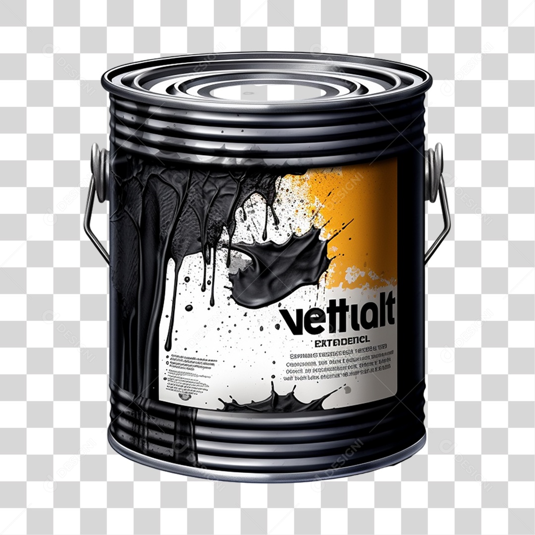 Balde de Tinta PNG Transparente