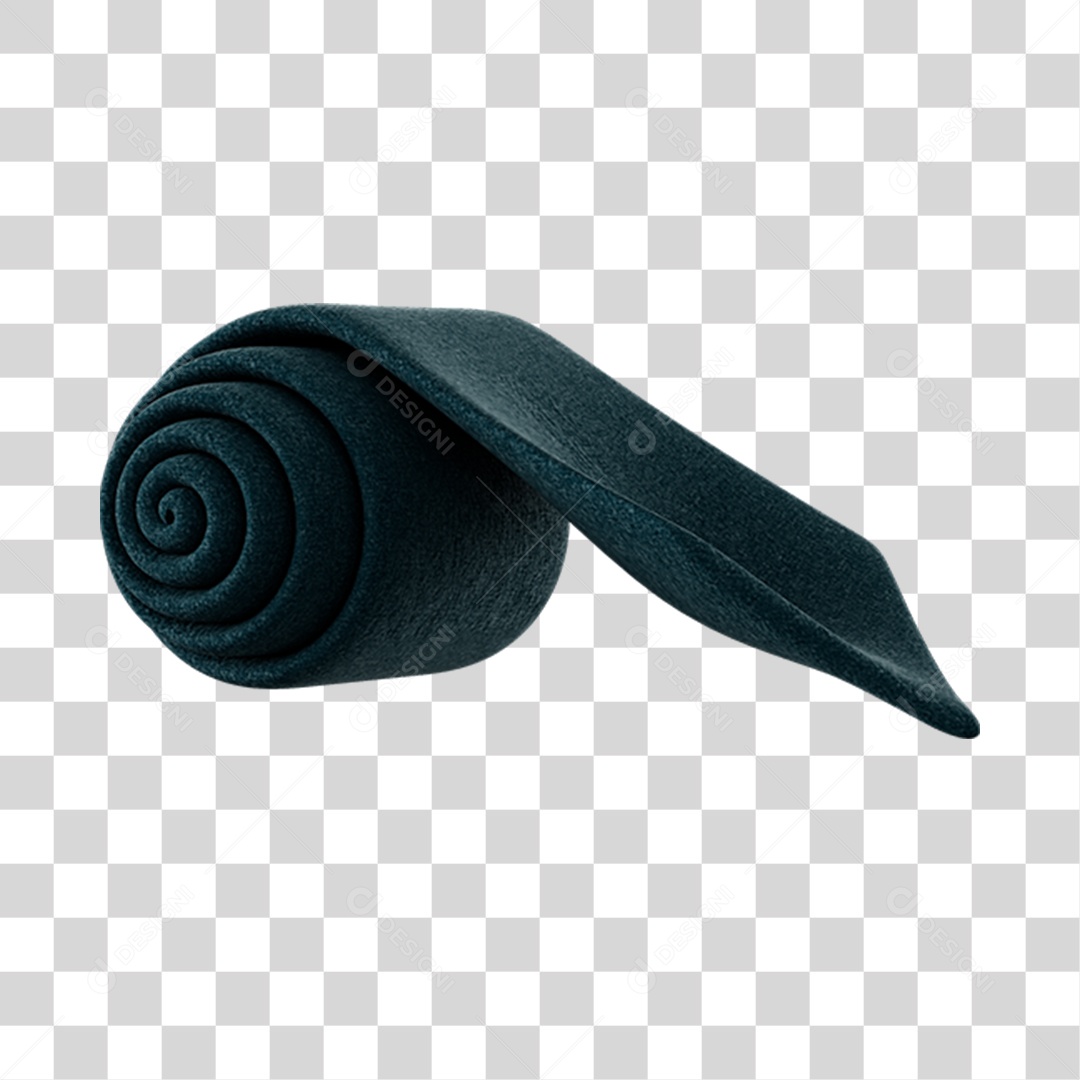 Gravata Enrolada PNG Transparente