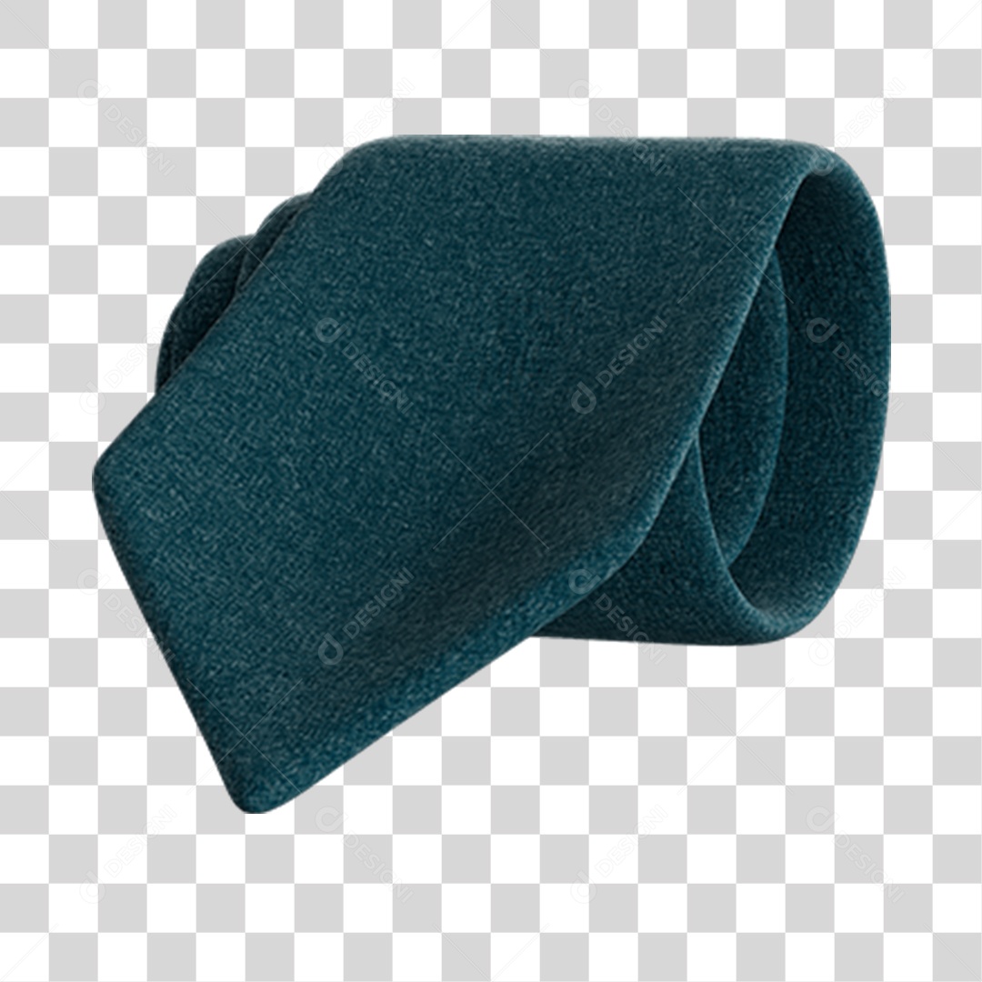 Gravata Enrolada PNG Transparente