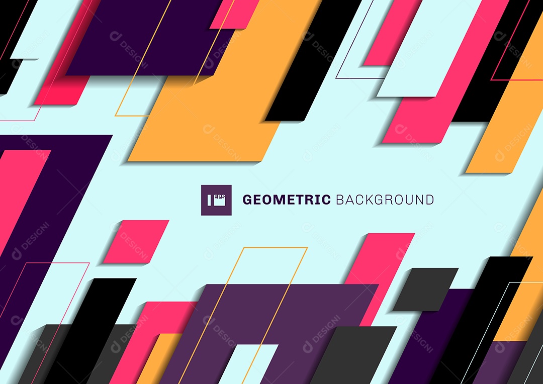 Background Diagonais Coloridas Geométricas Vetor EPS