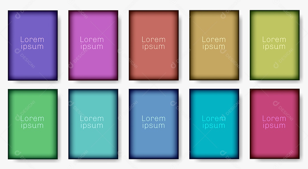 Conjunto De Background Vetor EPS