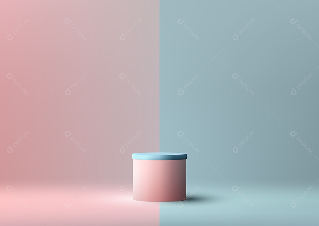 Cenário Realista Ilustração Vetor EPS