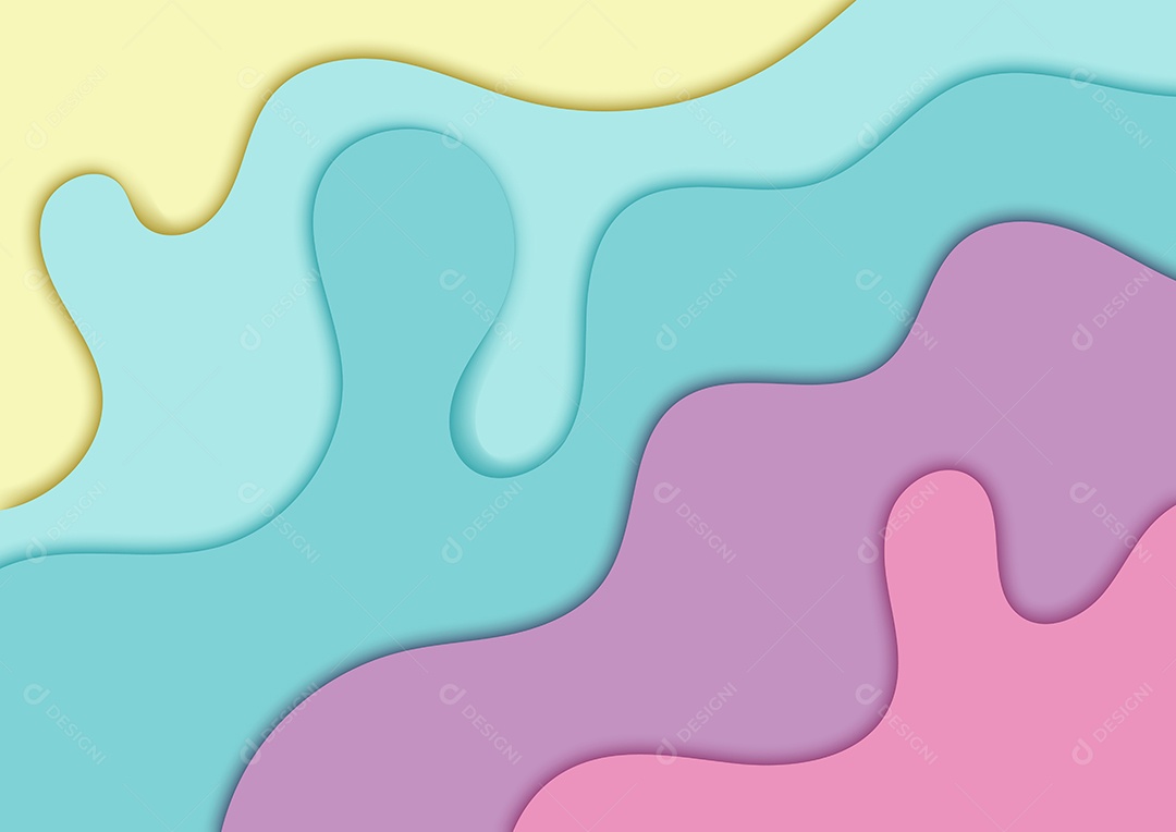 Background Formas Fluidas Vetor EPS