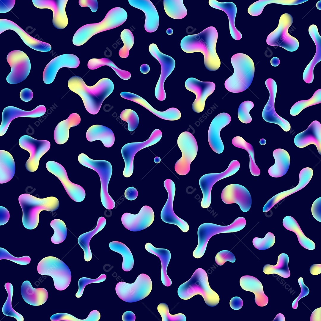 Background Formas Fluidas Vetor EPS