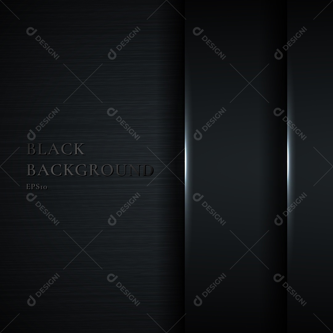 Background Preto Com Faixa Vertical Vetor EPS