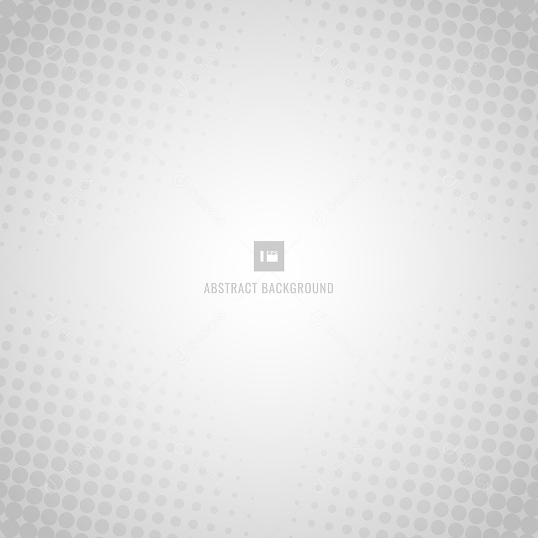 Background Branco Pontilhado Vetor EPS