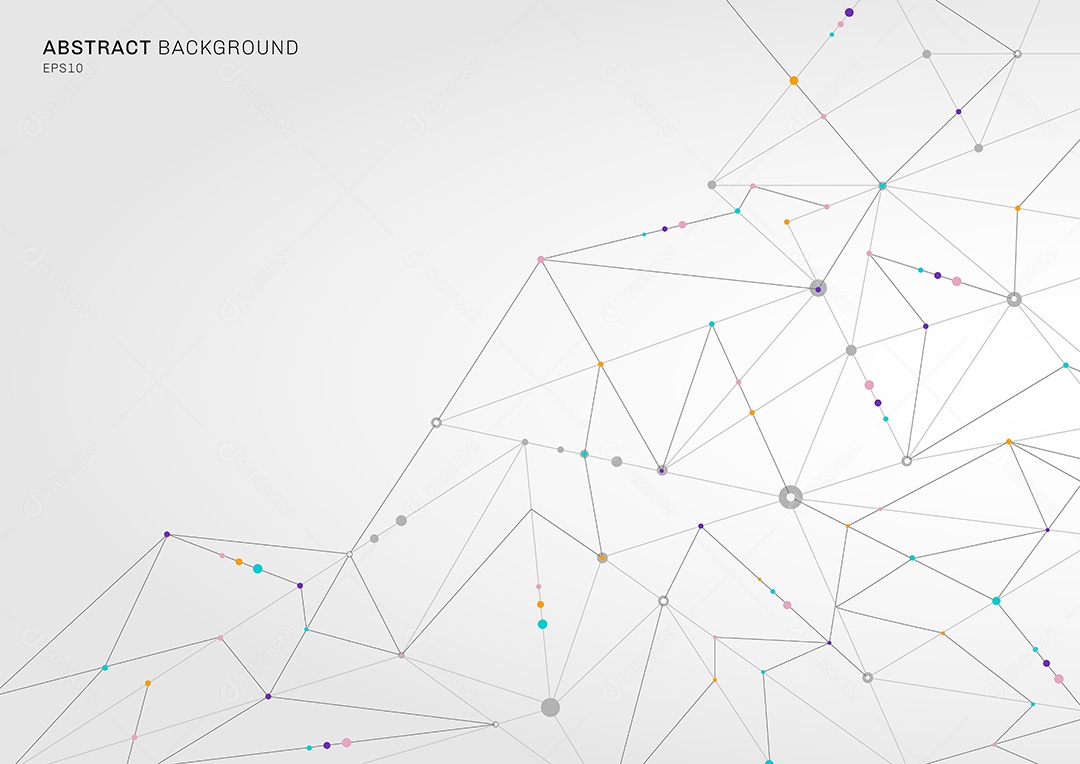 Background Futurista Tecnológico Vetor EPS