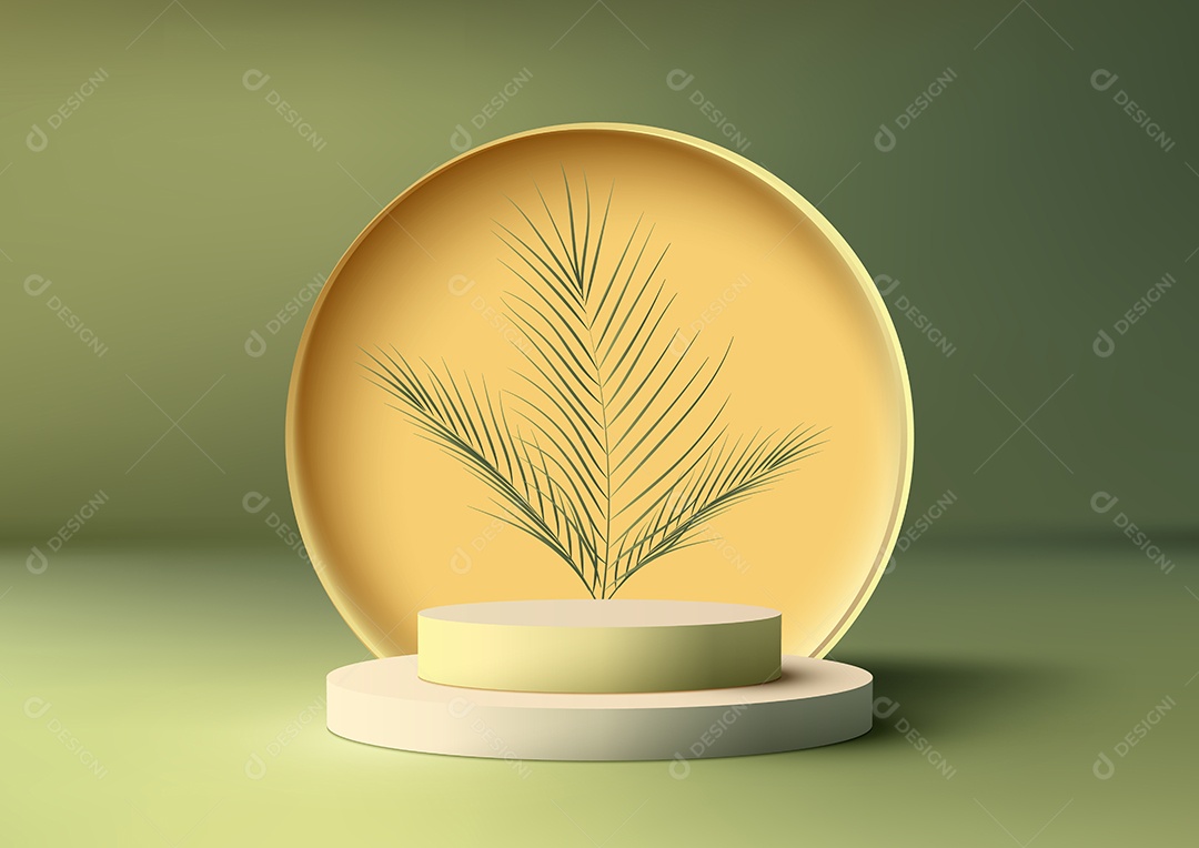 Cenário Realista Ilustração Vetor EPS