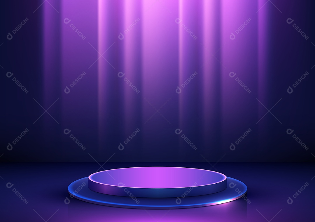 Cenário Realista Ilustração Vetor EPS