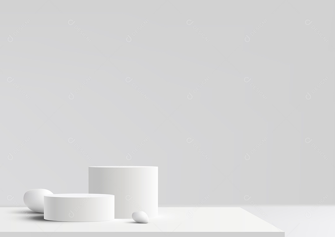 Cenário Realista Ilustração Vetor EPS