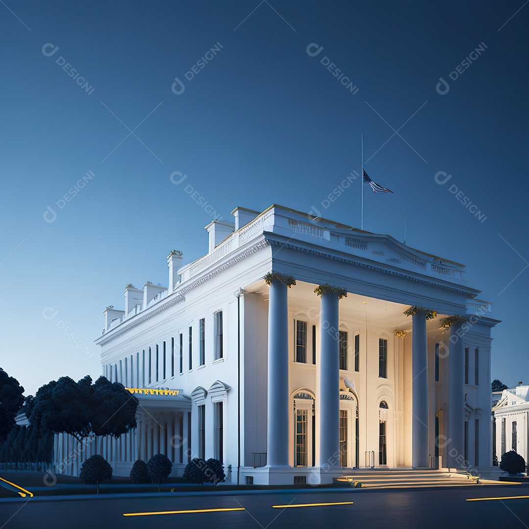 Casa com design moderno e minimalista