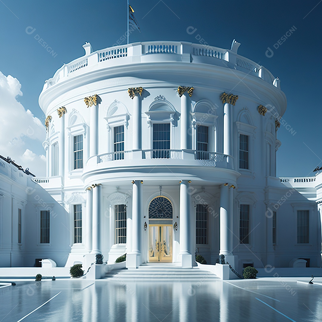 Casa com design moderno e minimalista