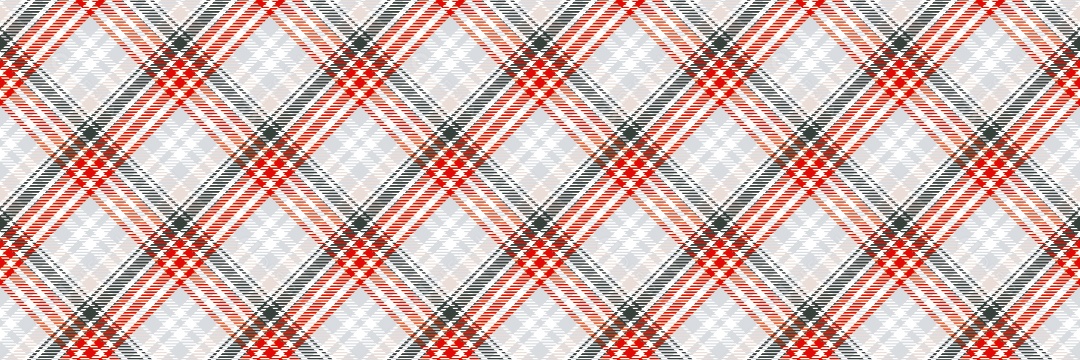 Linhas Xadrez Cruzadas Textura Ilustração Preto Vermelho e Branco Vetor EPS