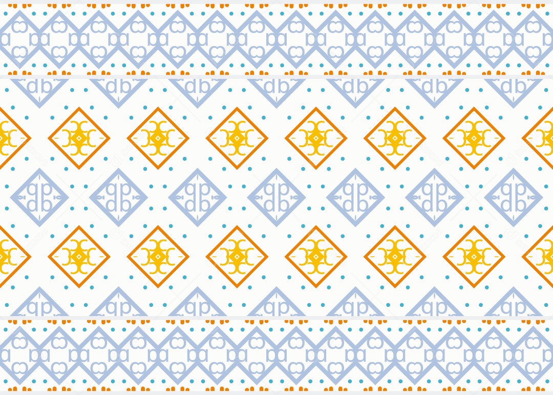 Padrão Tribal Tradicional Estilo Asteca Ilustração Colorida Vetor EPS