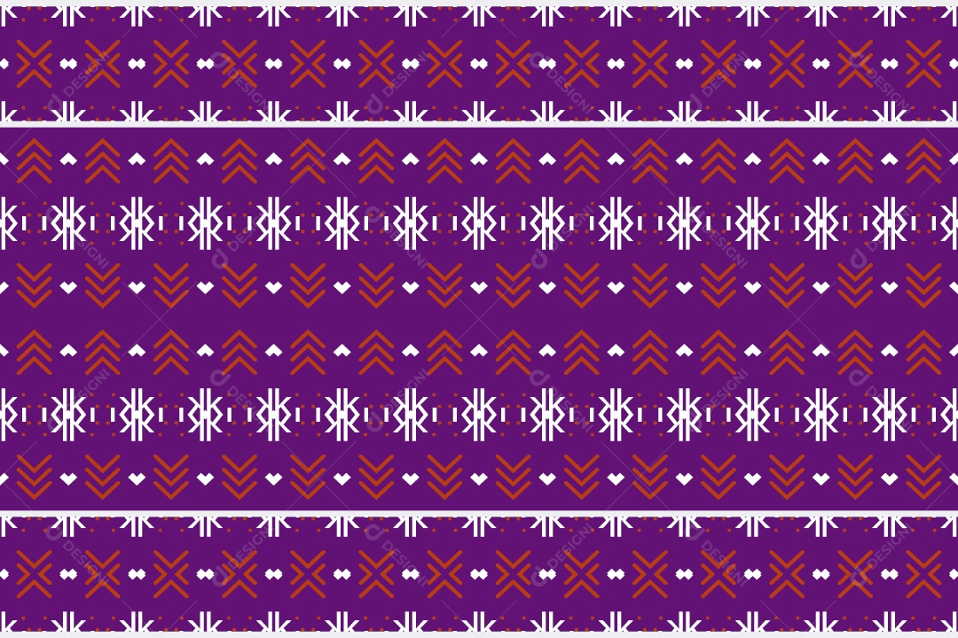 Padrão Tribal De Fundo Ilustração Roxo Vetor EPS