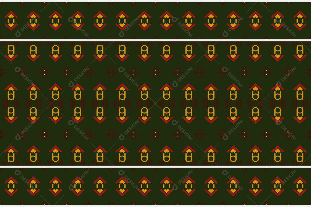 Padrão Tribal De Fundo Ilustração Colorida Vetor EPS